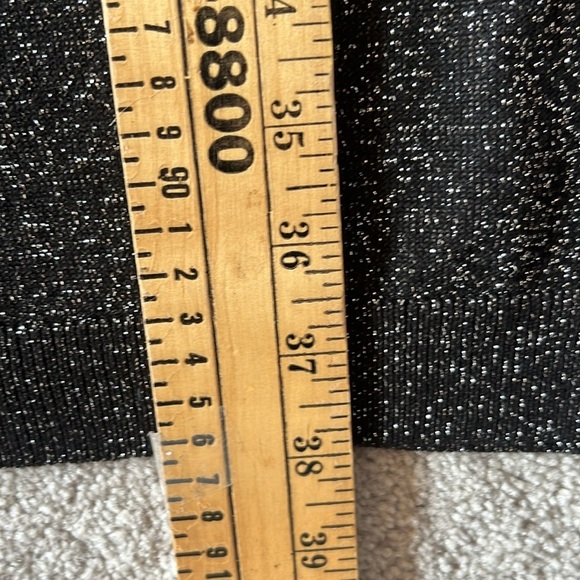 Michael Michael Kors Metallic Sweater Dres with Choker Neck size M - Picture 9 of 12